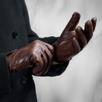 Kvalitní kožené rukavice BANDI v zimě krásně zahřejí